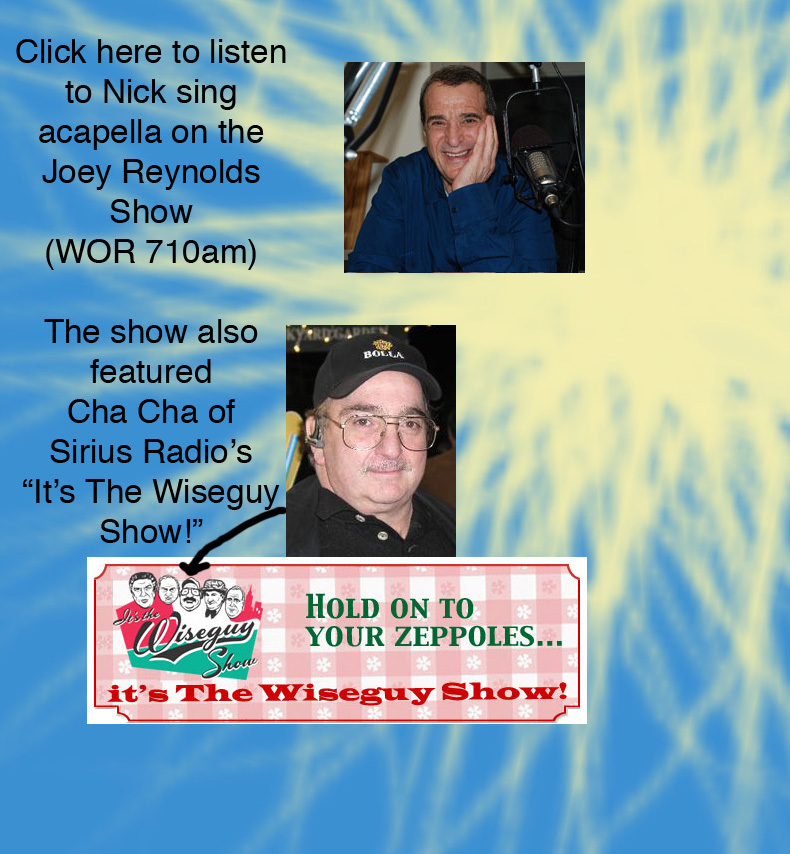 Nick Addeo Joey Reynolds Show Cha Cha wor 710